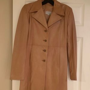 Karina New York Leather Coat